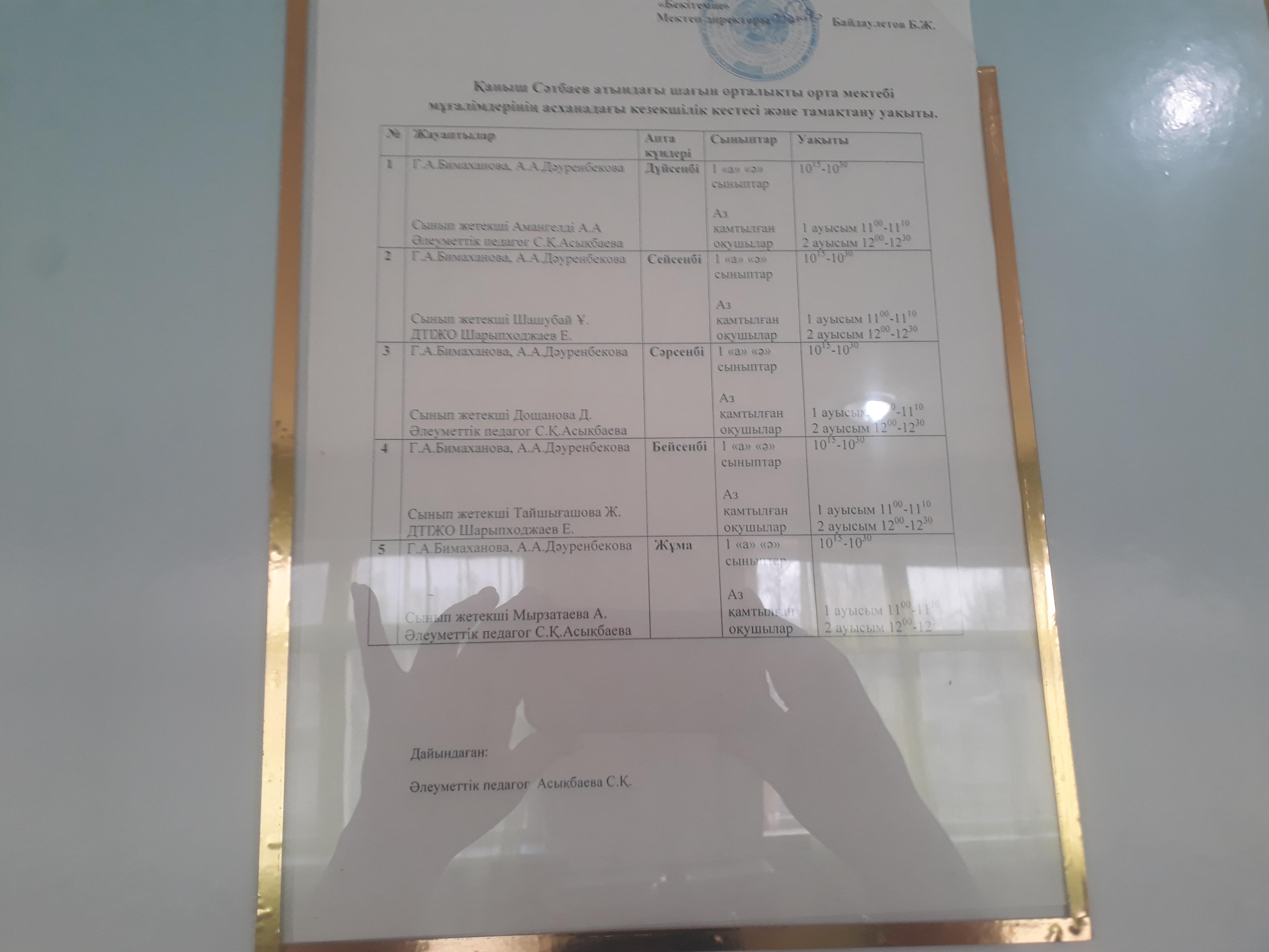 Мектеп асханасы